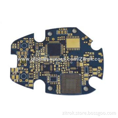 FR-4 10 Layers Immersion Gold PCB with 1.6mm Board Thickness